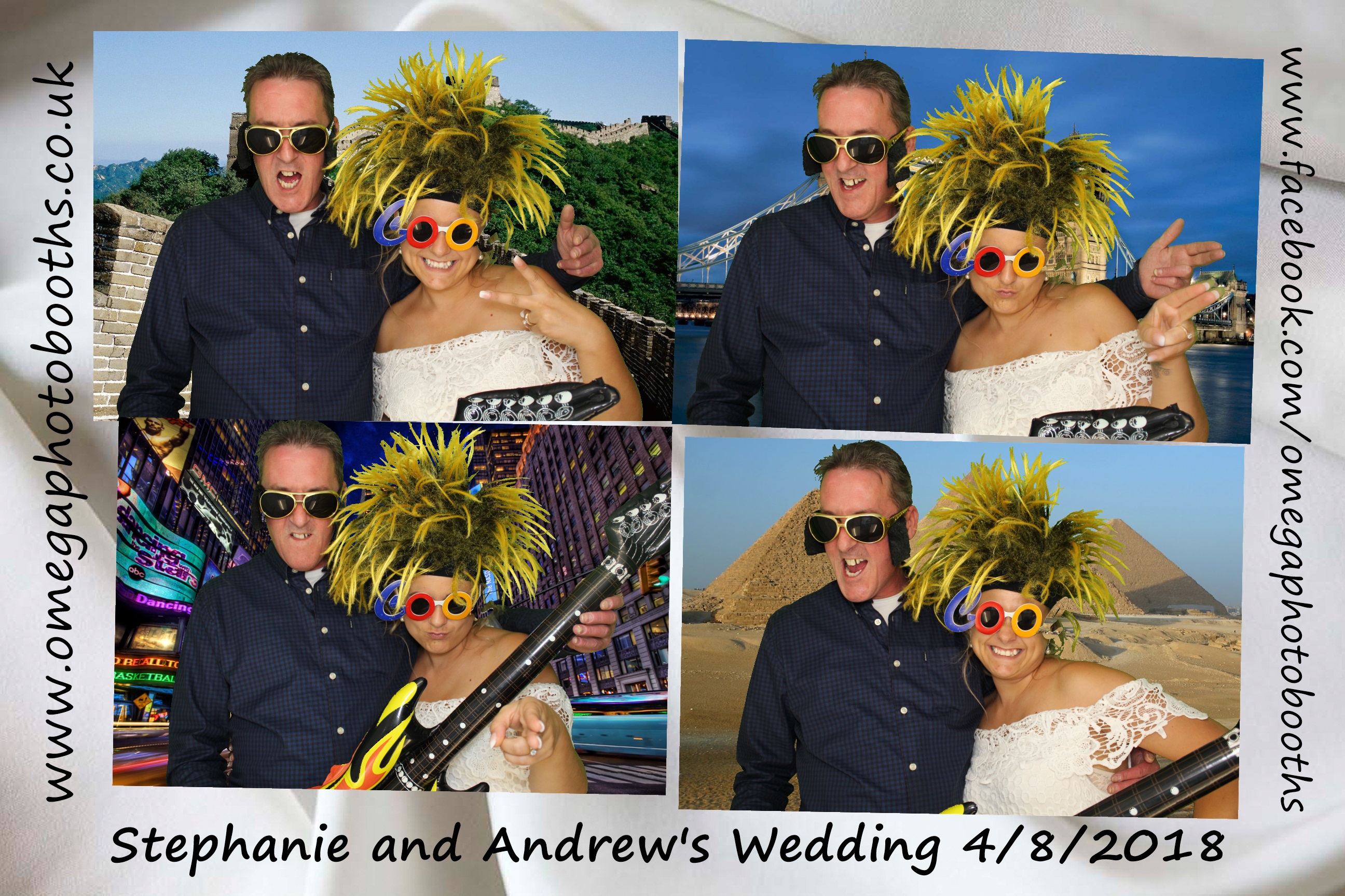 Stephanie and Andrew's Wedding | View more photos from the event at gallery.omegaphotobooths.co.uk/u/Omega-Photobooths/Stephanie-and-Andrews-Wedding